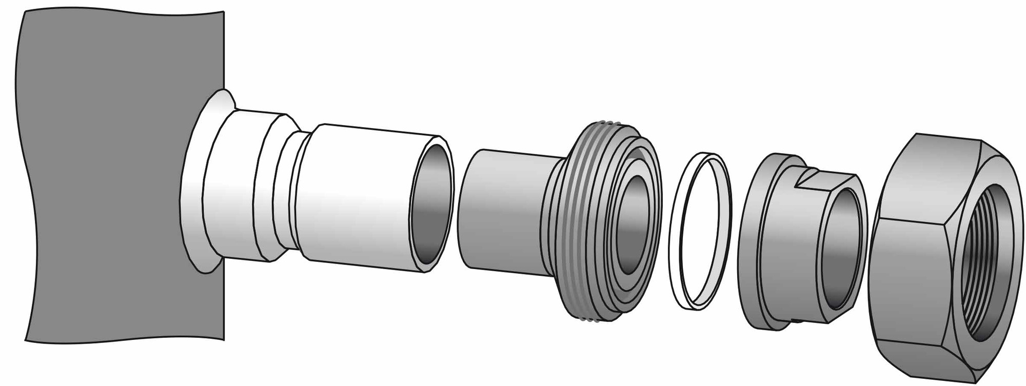 Solder sleeve adapter set