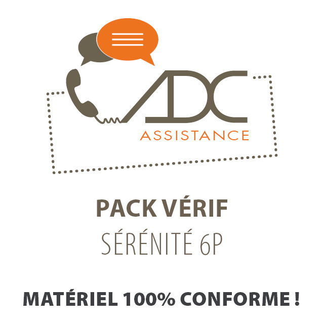 Pack de vérification ADC Sérénité 6 points