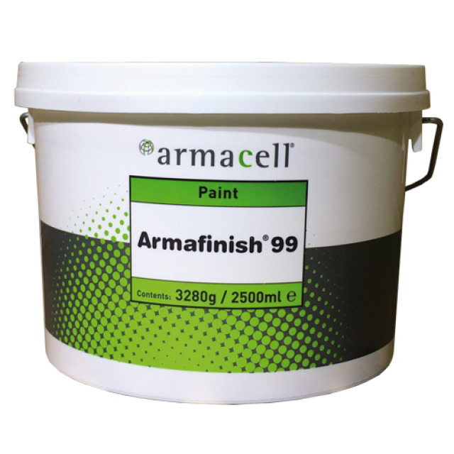 Couche protectrice Armafinish 99 gris FINISH/GY-2,5 Armacell - Seau 2,5l