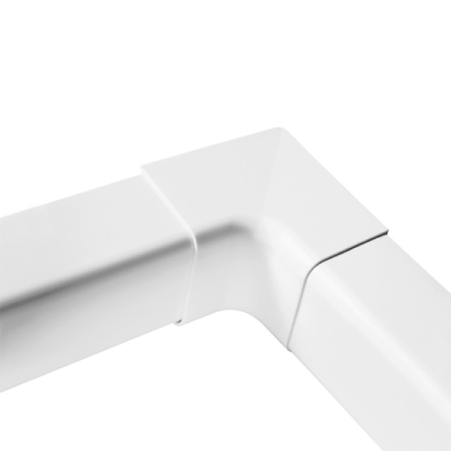 Angle interne Blanc Freddox - 60x45mm