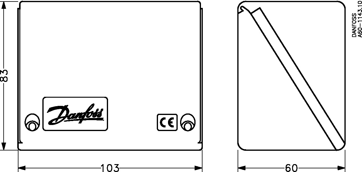 CAPOT IP55 SIMPLE PR KP11