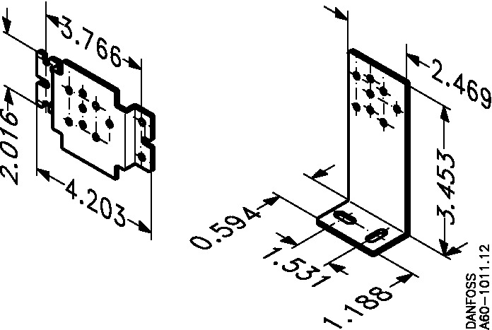 EQUERRE FIXATION KP-MP 60-1056