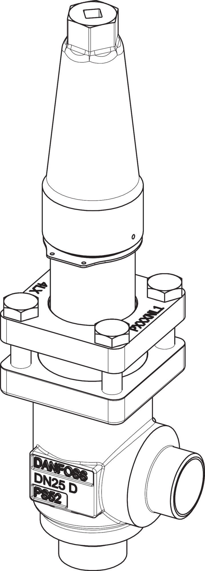 VANNE CLAPET SCA-X 40 D EQ